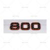 Suitable for Mercedes Benz Modified Babos Logo 700 800 900 Rocket Version Carbon Fiber Labeling Car Sticker Emblem