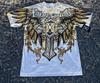 Cross-border new gothic unisex T-shirt top, short-sleeve T-shirt, Y2K trendy brand skull top, short-sleeve