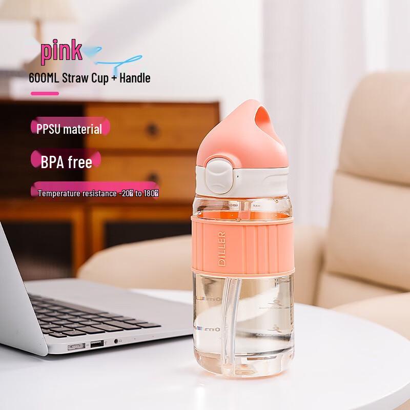 

Diller 600ML Portable Insulated Water Bottle