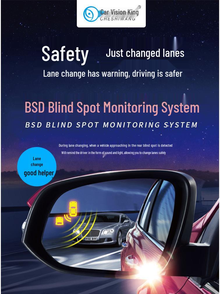RAV4 Lane Change Assist with Blind Spot Monitoring System