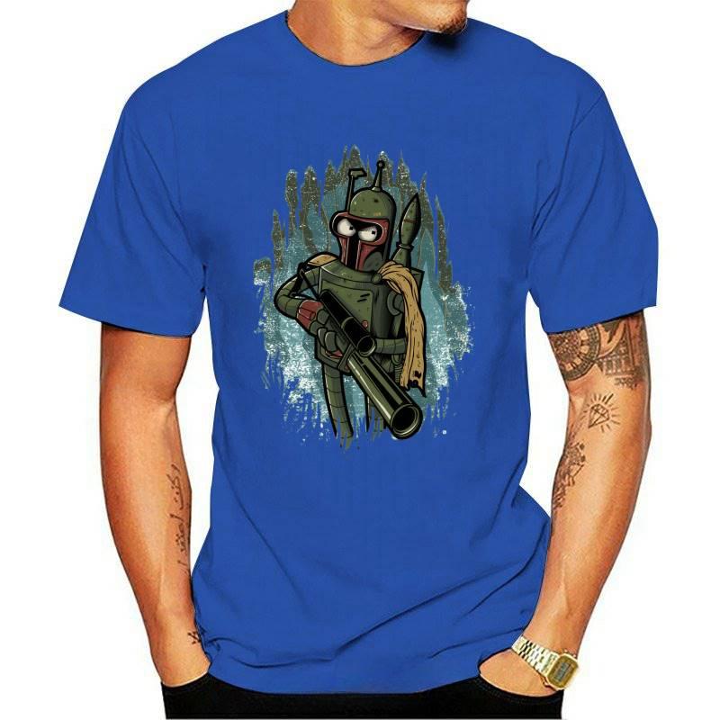 חולצות טי מודפסות לגברים BENDER FETT חולצת טי כותנה צווארון עגול שרוול קצר חולצות גברים