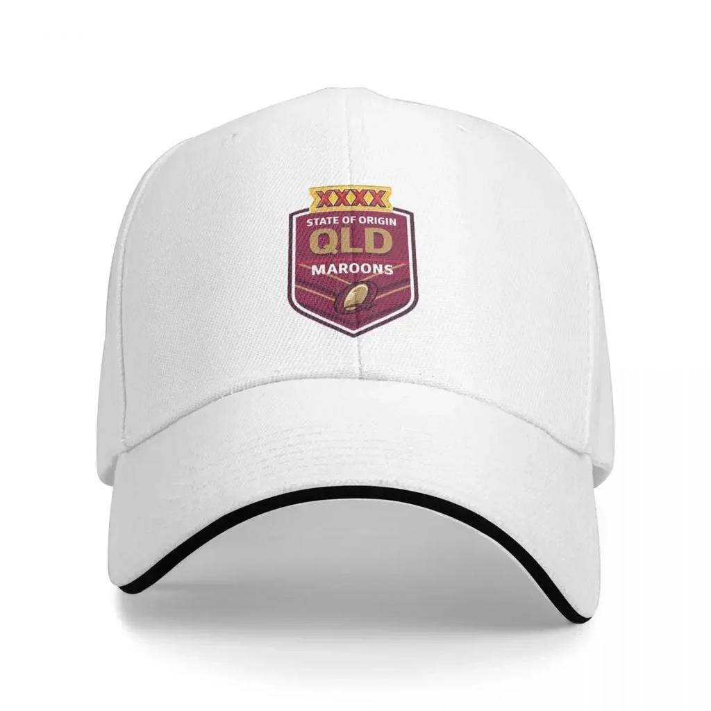 Exzellentes Queensland Maroons Design Kappe Mode Lässig Baseballkappen Verstellbarer Hut Hip Hop Sommer Unisex Baseballkappen