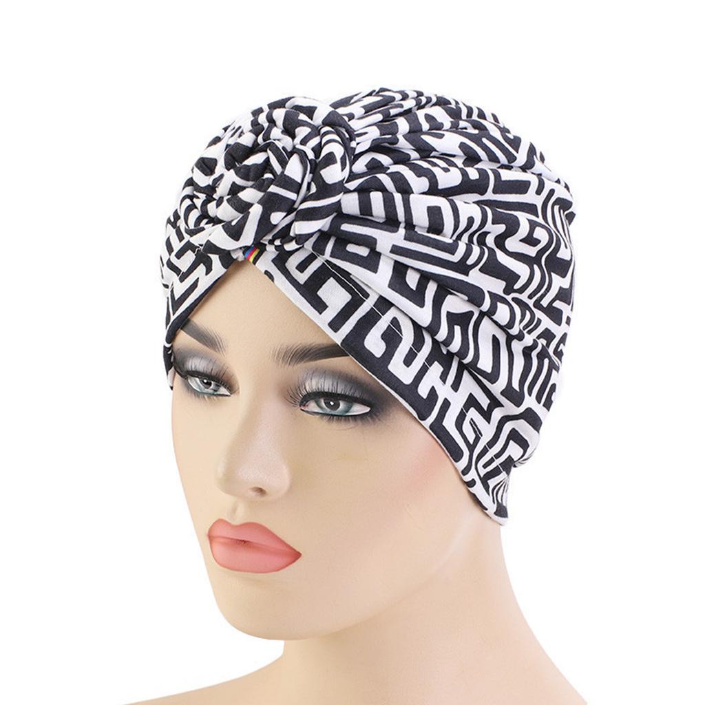 Women Headwear, Long Hair Head Scarf Turbans, Beanie Cap Head Wraps Cancer Hats For Hair Loss