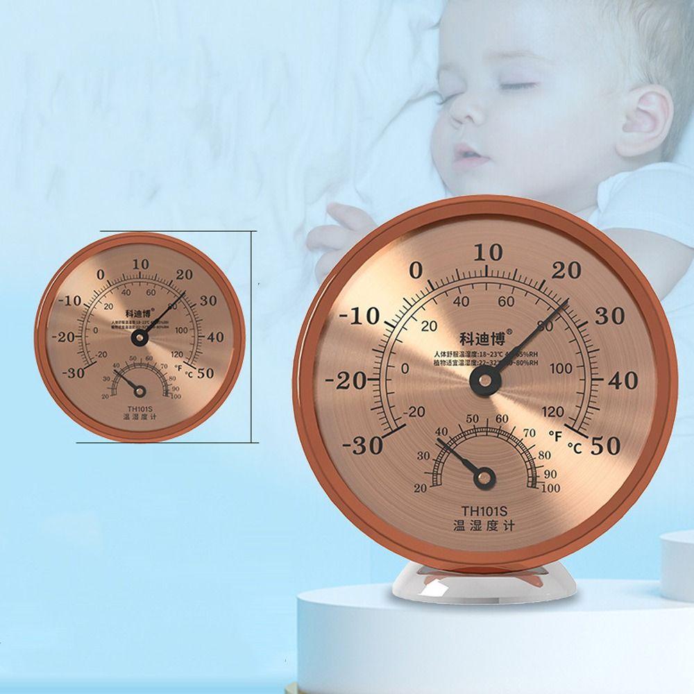 Waterproof Wireless Hygrometer Mechanical Humidity Meter Wall Hanging Thermometer  Garden Patio