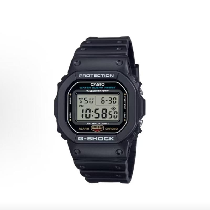 CASIO Customized watch modified series black resin case fashion trend life waterproof W-800H-1A modified-Rock Shield seri W -800H-1A чёрный