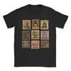 Dungeon Crawler Carl Vintage Znaczek Koszulki Męskie Bawełna Śmieszne Koszulki Okrągły Dekolt T-shirty Krótki Rękaw Ubrania Duże Rozmiary