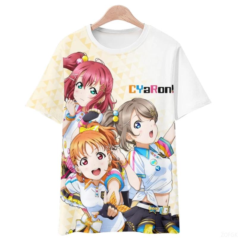 New hot selling summer 3D anime printed outdoor running fitness men s and women S