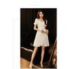 Sweetheart Neck Puff Sleeve Dress For Women Elegant Casual Party Mini Dresses