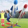 Children'S Indoor And Outdoor Soaring Rocket Outdoor Foot Stomping Launch Interactive Game Activity Flying Rocket