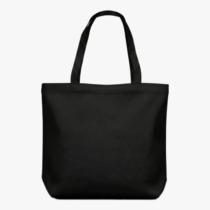 Sleeping Santa Big Tote_black