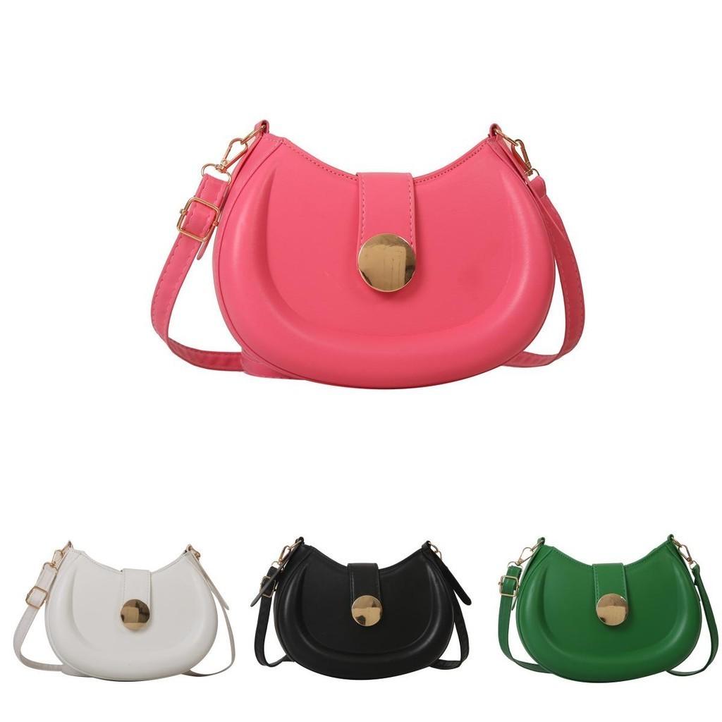 Chic Street Fashion Pu Leather Purse For Women 2023 Trendy Shoulder Bag