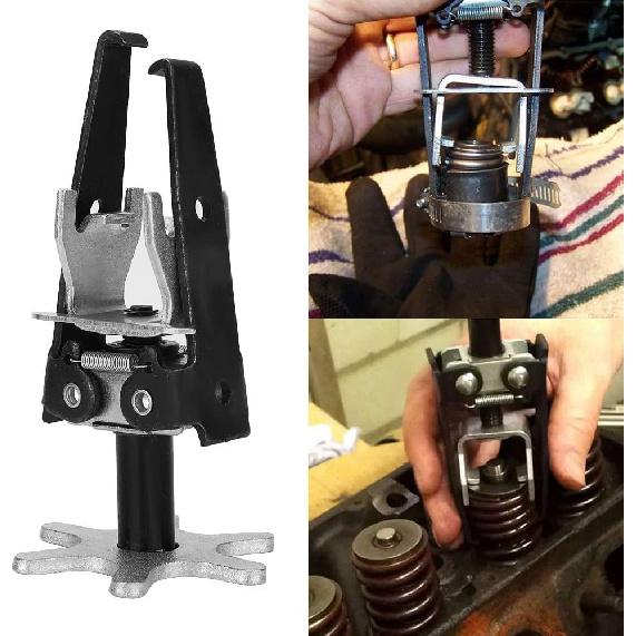Overhead Valve Spring Compressor, Universal Automotive Engine Removal Repair Install Tool for Quick Removal of Valve Springs