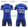 Men's Breathable Quick-Dry Soccer Jersey and Shorts Set Athletic Training Sportswear for Football Enthusiasts