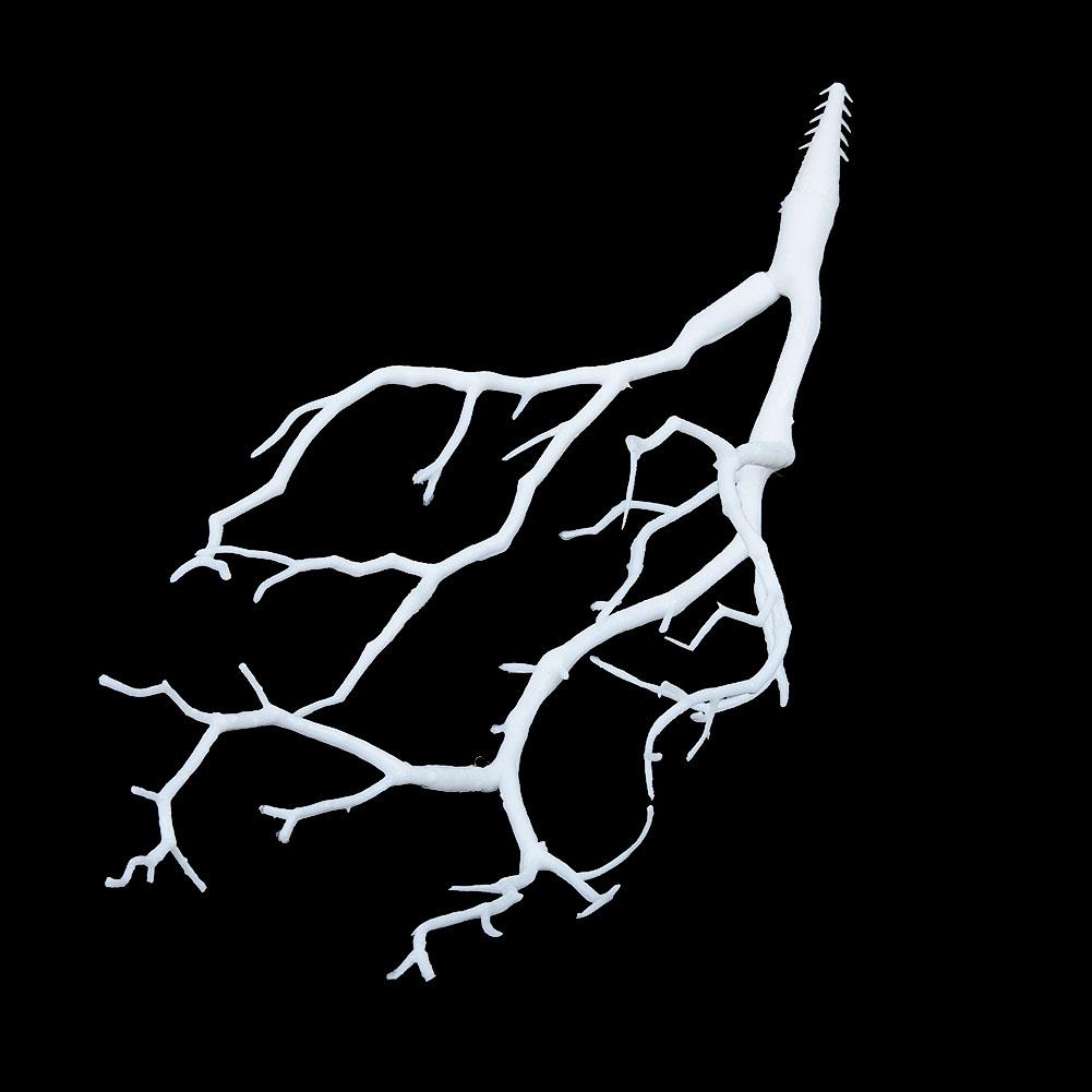 Simulation Branch Tree Branch Decoration Beautiful Room White/Green/Coffee 35cm