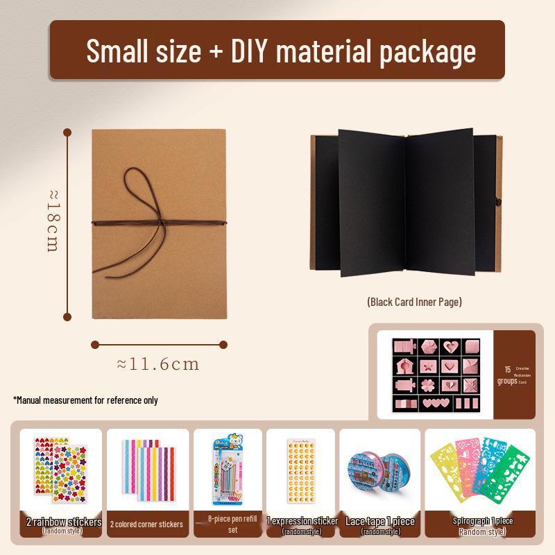 Acrylic Creative Photo Album & Planner: Loose-Leaf Book, Gift for Birthday, Graduation, Memorial, Collage, and Artwork.