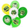 St. Kit de décoration de ballon en carton trèfle pour la Saint-Patrick avec bâton de colle