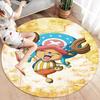 One Piece Tony Tony Chopper Round Area Rug Carpet Rug For Living Room Bedroom Sofa Playroom Decor Nonslip Floor Mat