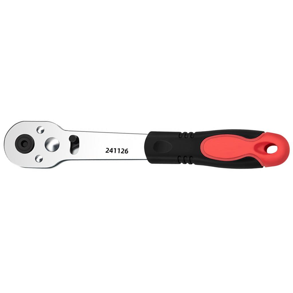 Draagbare Ratel Sleutel 1/4 inch Aandrijving Dop Schroevendraaier Bit Driver Snelontgrendeling Ratel Sleutel Reparatie Handgereedschap