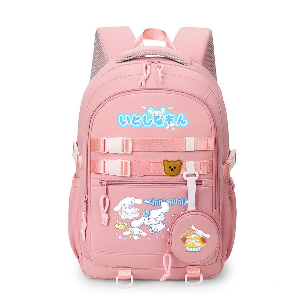 Big-Eared Puppy Cute Small Fresh Backpack High-Value Student Schoolbag Large-Capacity Load Reduction Spine Protection