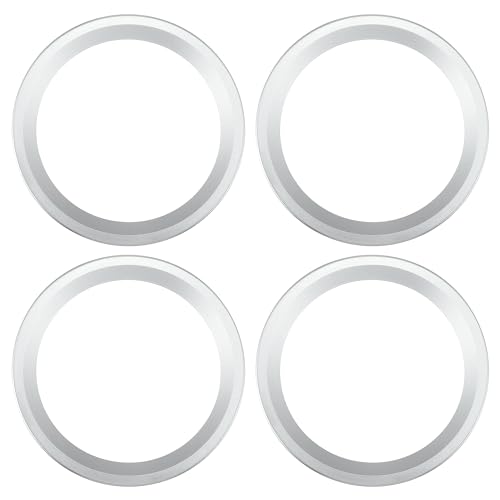 

ACROPIX Universal 6.5 сабвуфер динамик кольцо крышка проставка динамик аудио декоративный круг (Нет сетки-гриля) ABS серебристый тон - набор из 4 шт.