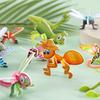 100Pcs/Set Kids 3D Puzzle Toy Number Animal Dinosaur Airplane Tank Spinning Top Cognition Jigsaw Assembly Educational Game Kit