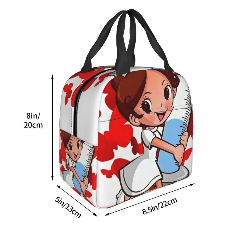 Enfermera En Apuros Doctor Enfermera Fiambrera para Mujeres Multifunción Buceo Buceo Refrigerador Térmico Bolsa de Almuerzo Aislada para Alimentos Oficina