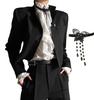 Qichenk Formal Butler Cosplay Combat Uniform Halloween Size Men's Costume, Costume, Set, Costume, Uniform, Unisex, wt-02-XL