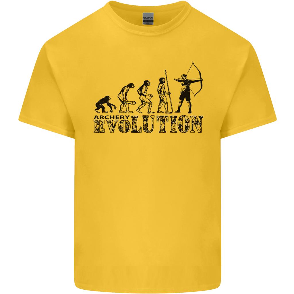 Evolution of an Archer Funny Archery Archer Unisexs Light Cotton TShirt