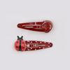 4PCS Ladybug Hair Barrettes for Casual Formal Festival Hair Clip Women Girl Hair Styling Tool Nonslip Sidepin Headdress