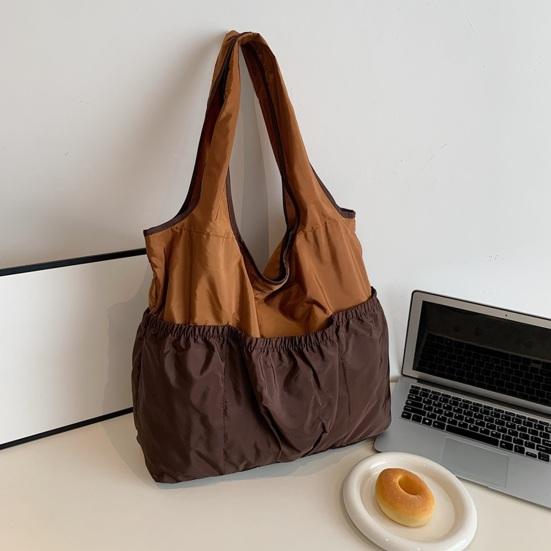 Faltbare Tasche Große Kapazität Faltbare Umhängetasche mit Reißverschluss und Innentasche Design Pendler-Tragetasche für den täglichen Gebrauch