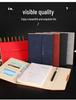 A5 Three-fold Notebook with Loose-leaf Sheets, Magnetic Closure, and Custom Gift Box - Business Diary with Personalized Designs