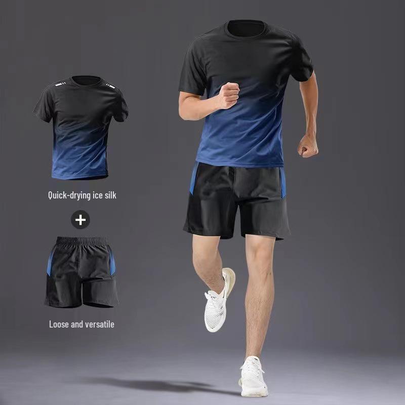 Ice Silk Loose Fit Summer Running T-Shirt