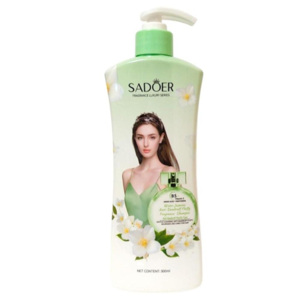 Perfumed hair shampoo with jasmine extract against dandruff SADOER JASMINE SHAMPOO - 500 ml