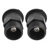 2Pcs Sprinkler Nozzle G1/2 External Thread Plastic Sprinkler Irrigation Garden Lawn Supplies