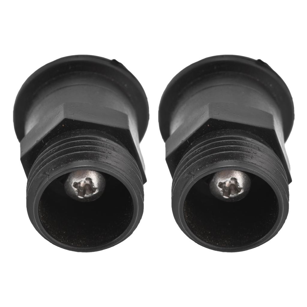 2Pcs Sprinkler Nozzle G1/2 External Thread Plastic Sprinkler Irrigation Garden Lawn Supplies