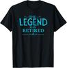 The Legend Has Retired Funny Retirement Shirt T-Shirt