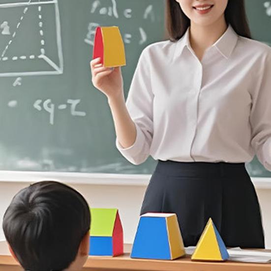 1/2 sady Tahací šňůrka 3D Geometrie Učebnice s 12 tělesy DIY 3D Geometrická modelová sada s pletenou šňůrou Vzorce pro objem a povrch Učební hračka