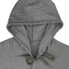 Spring and Summer Long Sleeve Men's Casual Shirt European Style Hooded Top Button Loose Shirt