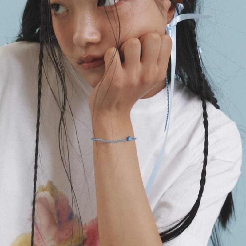 LOVE ME MONSTER Cool Love Blue Bracelet