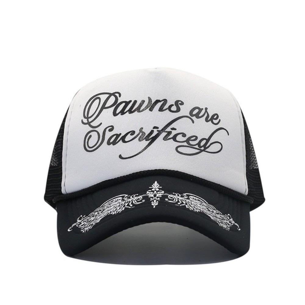 Breathable Mesh Baseball Hats Adjustable Dad Hat Trendy Sunscreen Hats for Men Women