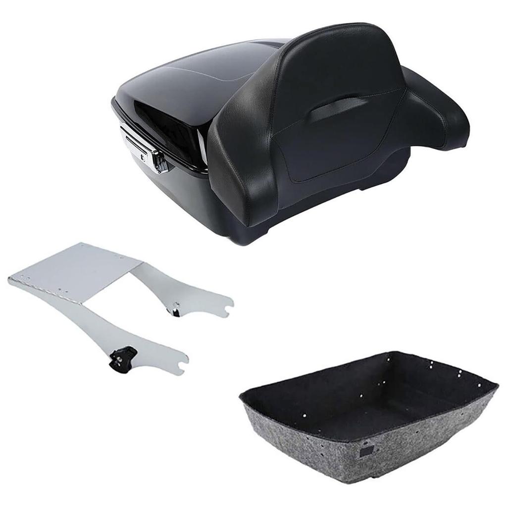 Compatible Rear Trunk for Harley Road King/Street Glide/Ultra Glide 1997-2008