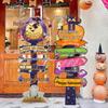 Halloween Pumpkin Lantern Board Standee for Outdoor/Kindergarten Decorations