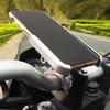 Aluminum Phone Holder With Secure Locking Mechanism 360 Adjustable Vibration Proof Designs Rack for Motorcycle Bike