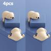 1/2/4pcs Baby Safety Puppy Table Corner Protector Safe Soft Silicone Protection Edge Cover for Furniture for Kids Security