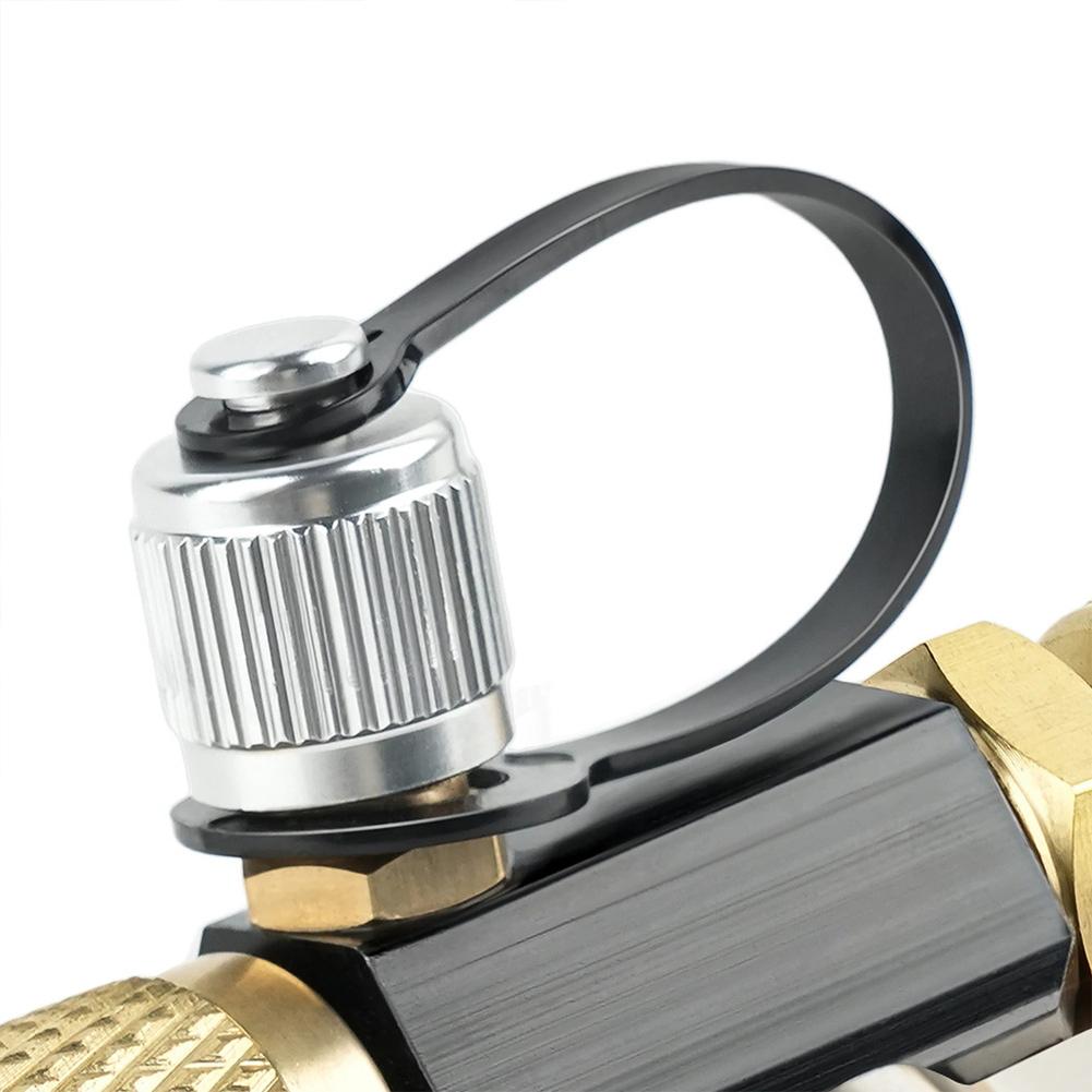 1 Set 1/4&5/16 In 1 Valve Core Removal Tool 20 Microns Vacuum-Rated Core Removal Tool Valve Core Disassembly Installation Tool