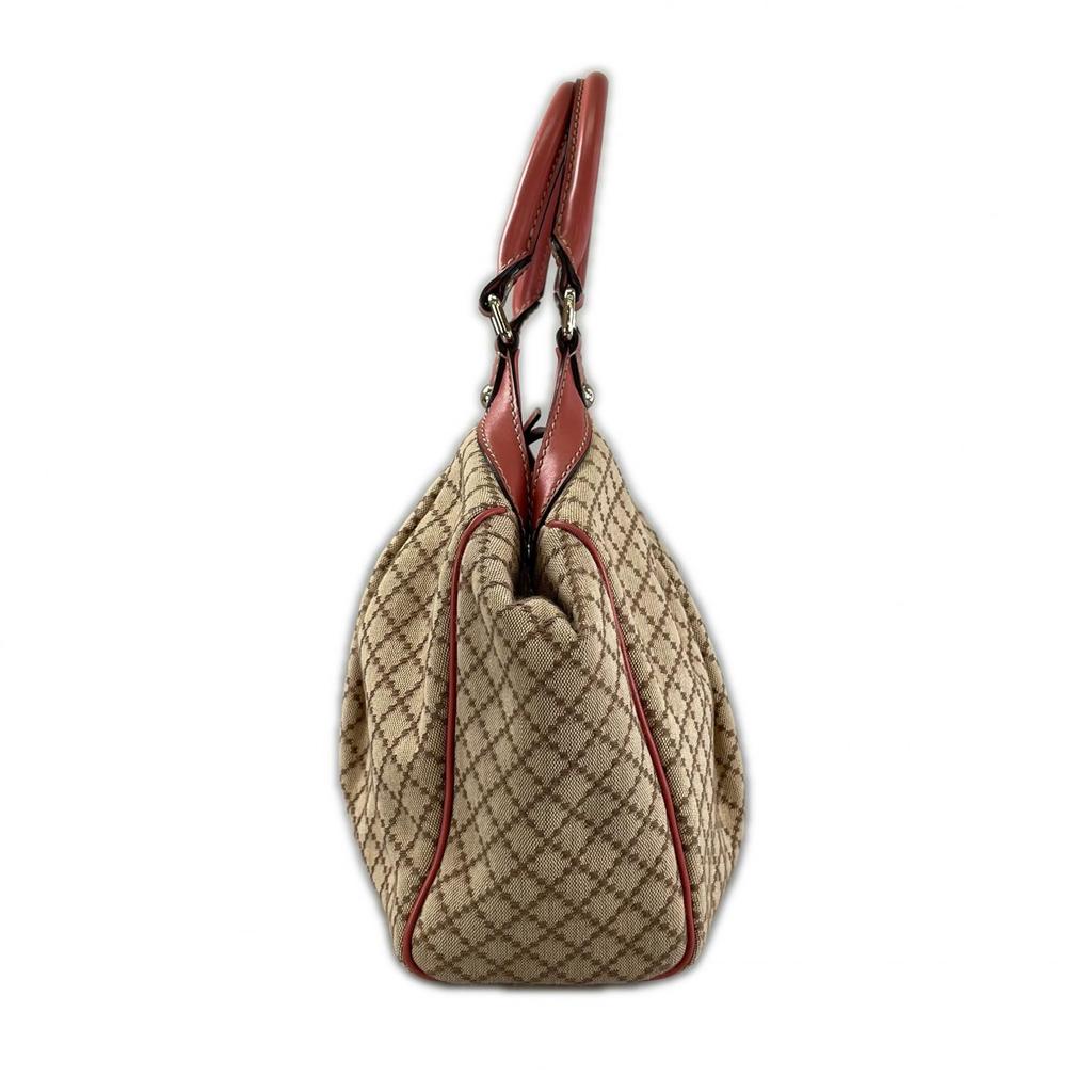 GUCCI Diamante 211944 Handbag pink Women used