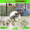 100cm Bird Spikes for Outdoor Pigeons and Other Small Birds Effectively Avoided Raccoons and Squirrels Climbing Metal Fence