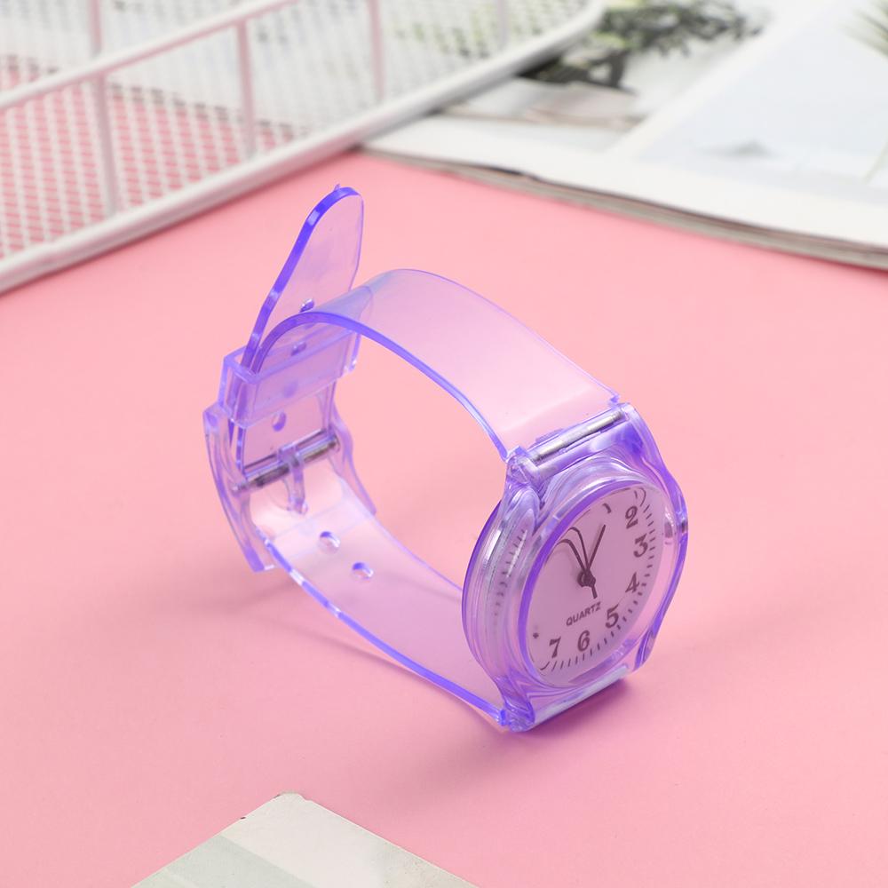 Practical Women Gifts Candy Wrist Watch Student Clock Silicone Wristwatch Jelly Quartz Watch
