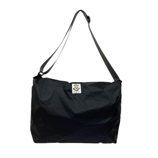 Wild Wallet WW-021 Nylon Shoulder Bag (Lightweight Nylon) - Casual, Crossbody, 01BLK