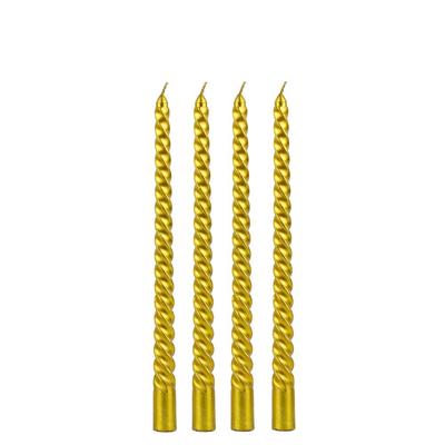 Set of 4 Twisted Candles